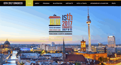 Desktop Screenshot of isth2017.org